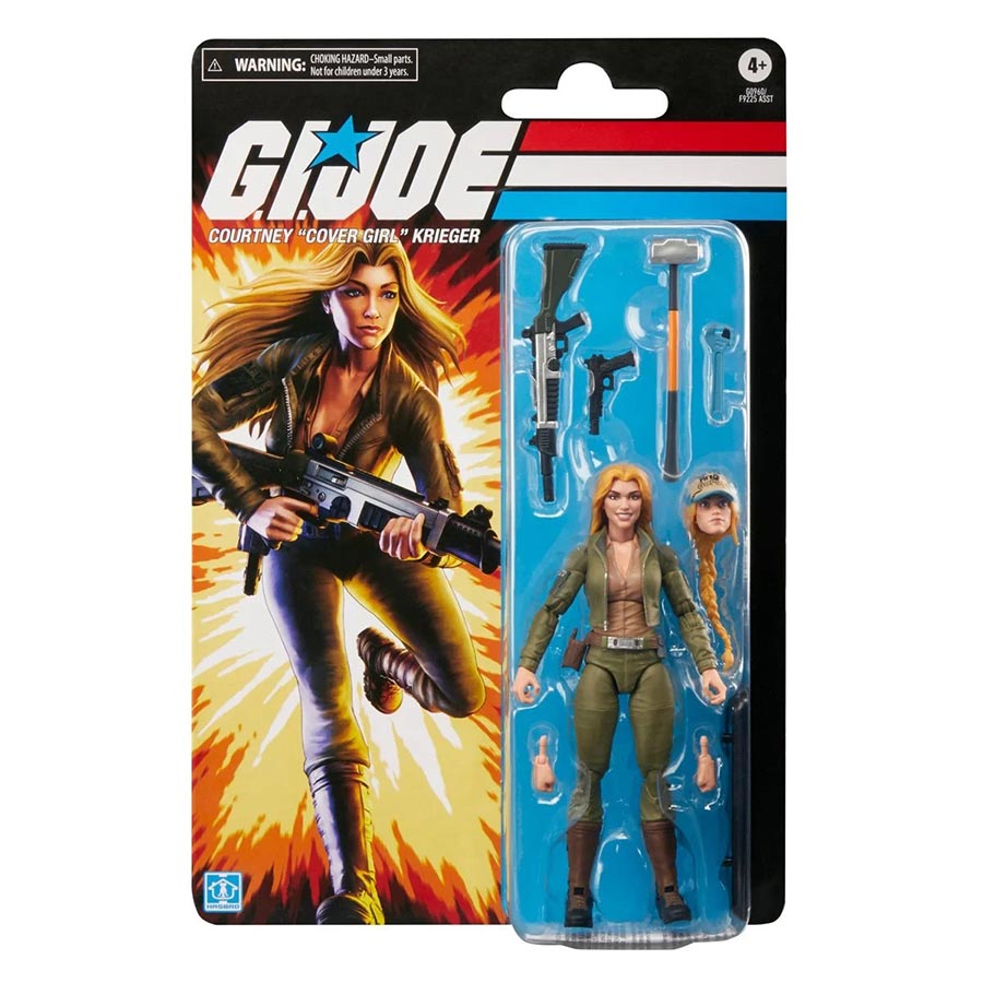 GI Joe Classified Series Retro Cardback Cover Girl 6-Inch Action Figure
