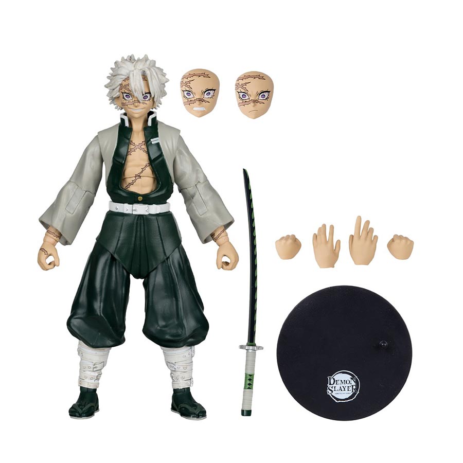 Demon Slayer Kimetsu No Yaiba Wave 7 Sanemi Shinazugawa 7-Inch Action Figure
