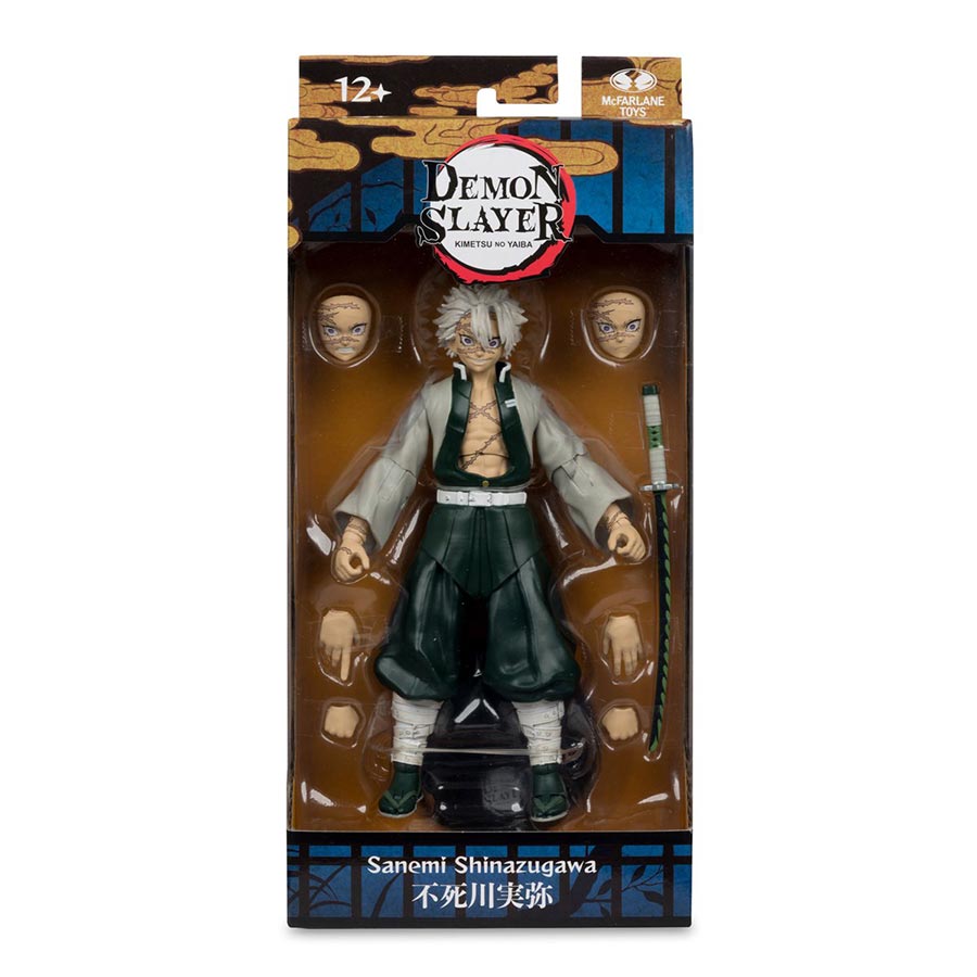 Demon Slayer Kimetsu No Yaiba Wave 7 Sanemi Shinazugawa 7-Inch Action Figure
