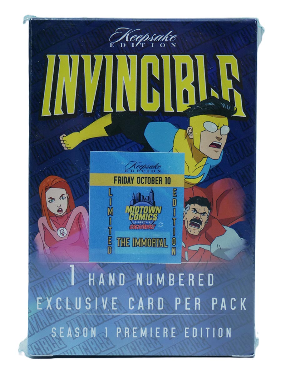 Keepsake Invincible The Immortal Laser Signagraph Card Midtown Comics Exclusive (Friday Card)