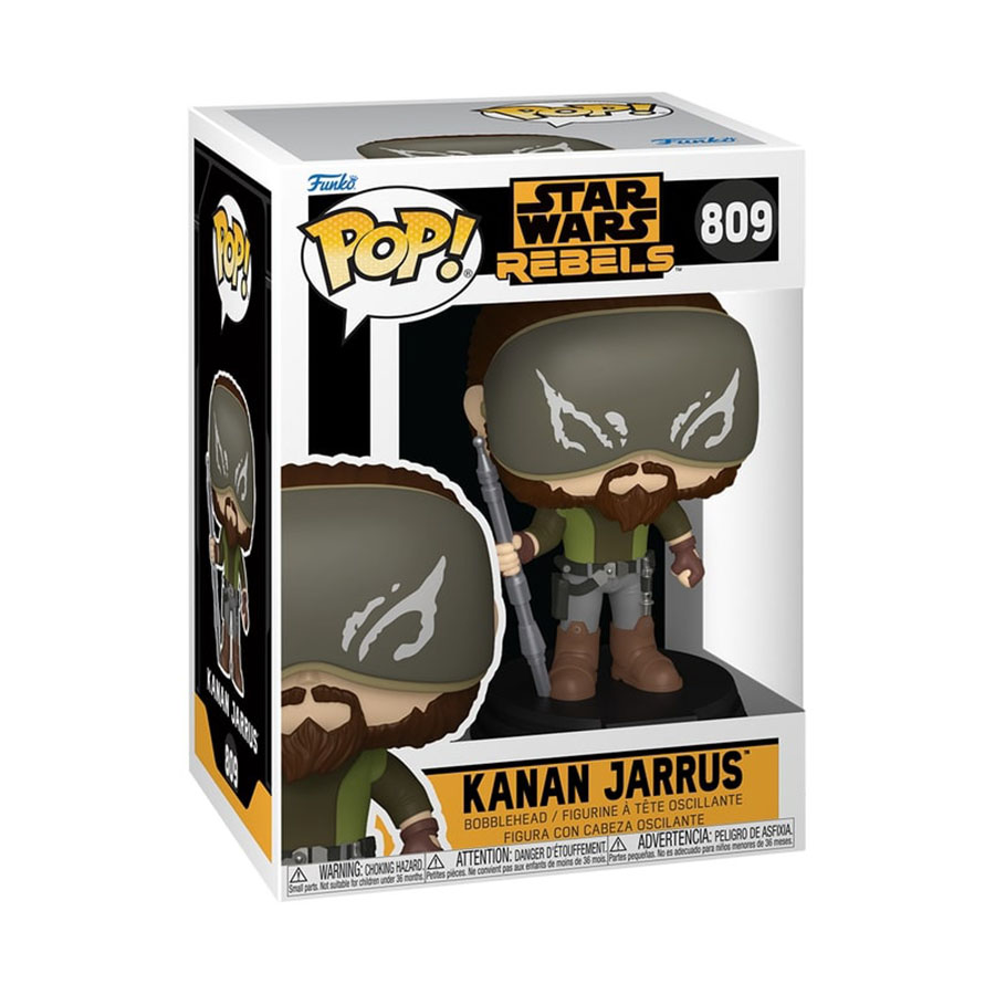 POP Star Wars Rebels Kanan Jarrus (Masked) Vinyl Bobble Head