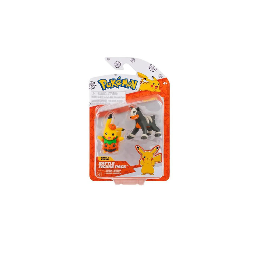 Pokemon Halloween Battle Mini Figure 2-Pack (Filled Randomly)