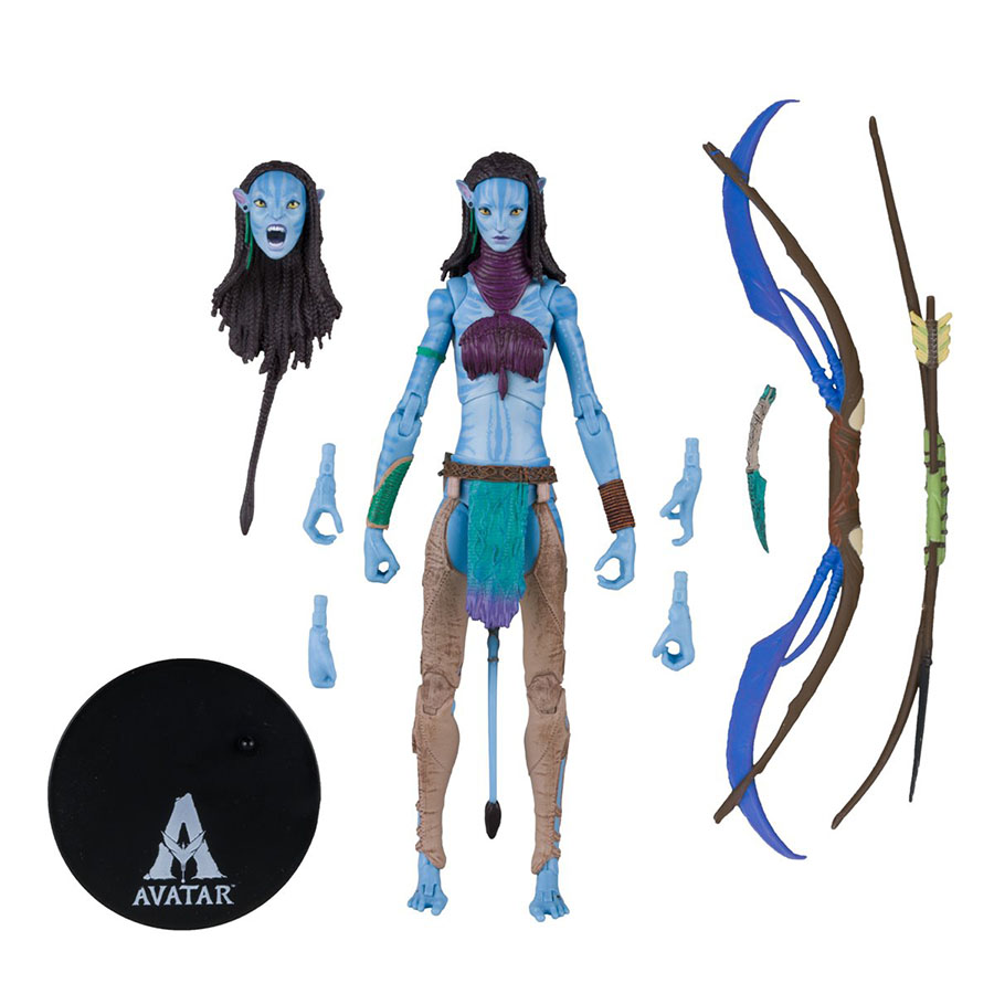 Avatar Fire & Ash Neytiri Warrior 7-Inch Action Figure