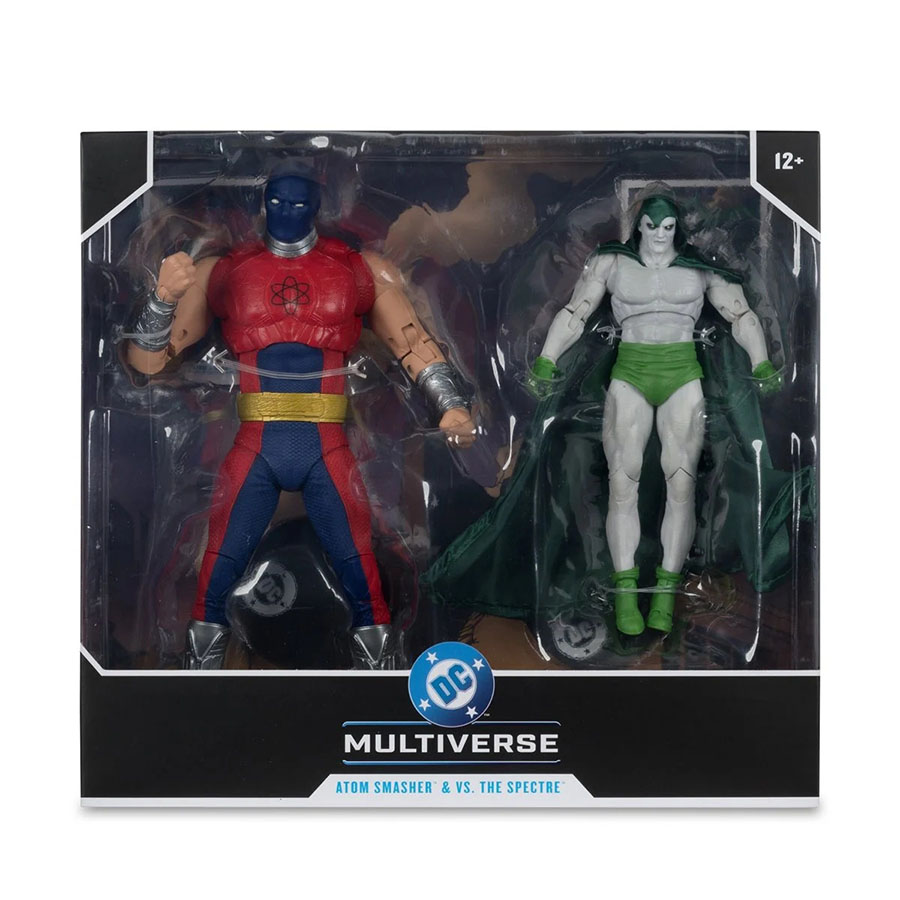 DC Multiverse JSA Black Vengeance Atom Smasher Megafig & The Spectre 7-Inch 2-Pack Action Figure