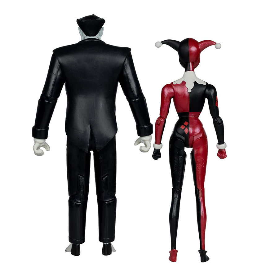 DC Batman The Animated Series Mad Love Harley & Joker Gold Label Exclusive 2-Pack Action Figure