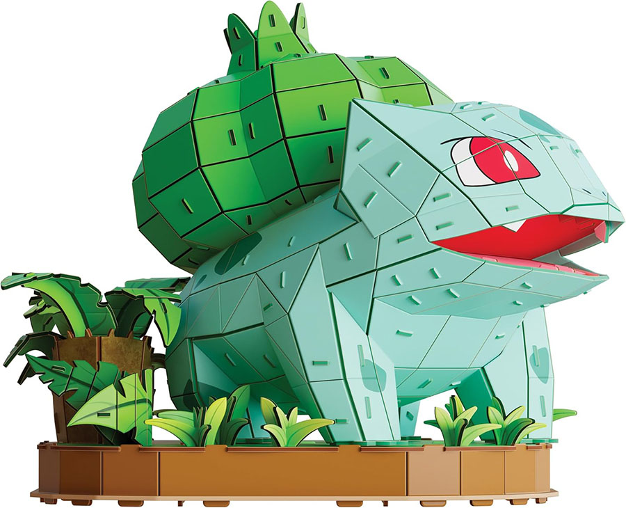 Pokemon 4D Build 3D Puzzle Model Kit - Bulbasaur