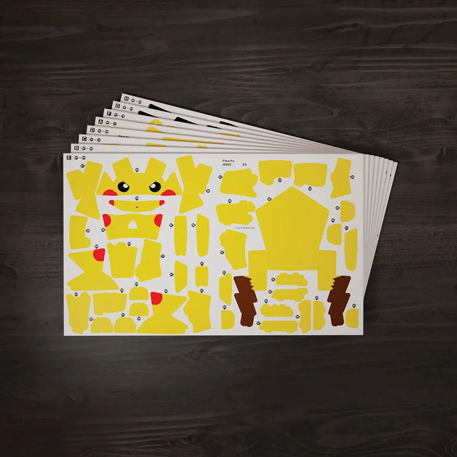 Pokemon 4D Build 3D Puzzle Model Kit - Pikachu