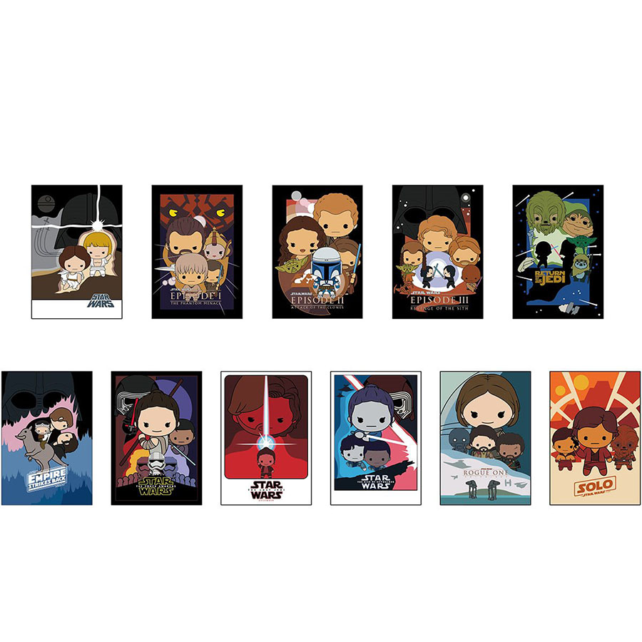 Star Wars Posters 3D Foam Bag Clip Blind Mystery Box