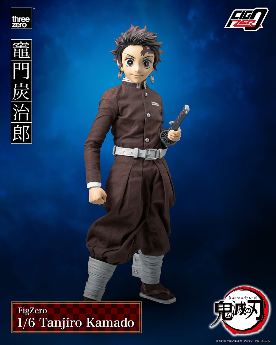 Demon Slayer Kimetsu No Yaiba FigZero Tanjiro Kamado 1/6 Scale Action Figure