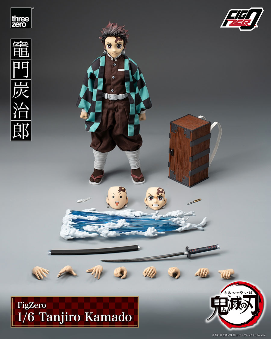 Demon Slayer Kimetsu No Yaiba FigZero Tanjiro Kamado 1/6 Scale Action Figure