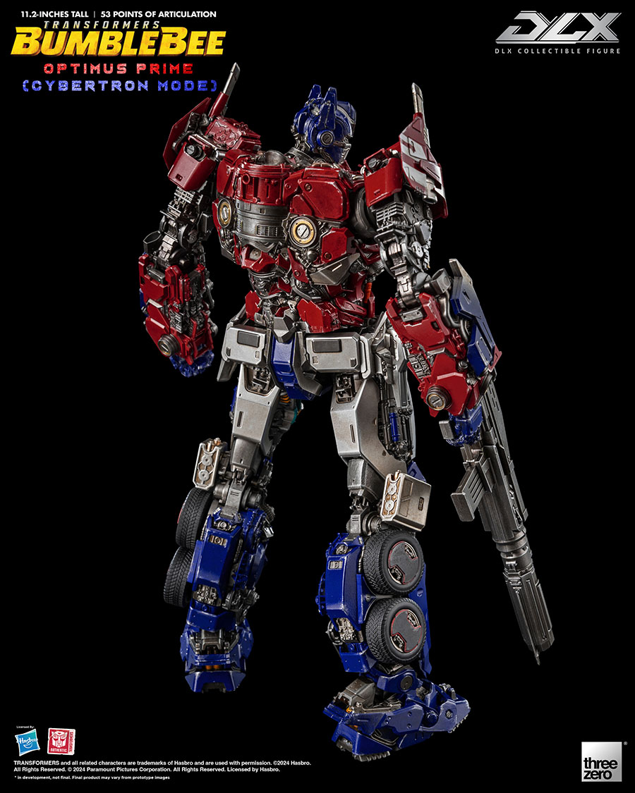 Transformers Bumblebee Deluxe Optimus Prime Cybertron Mode Action Figure
