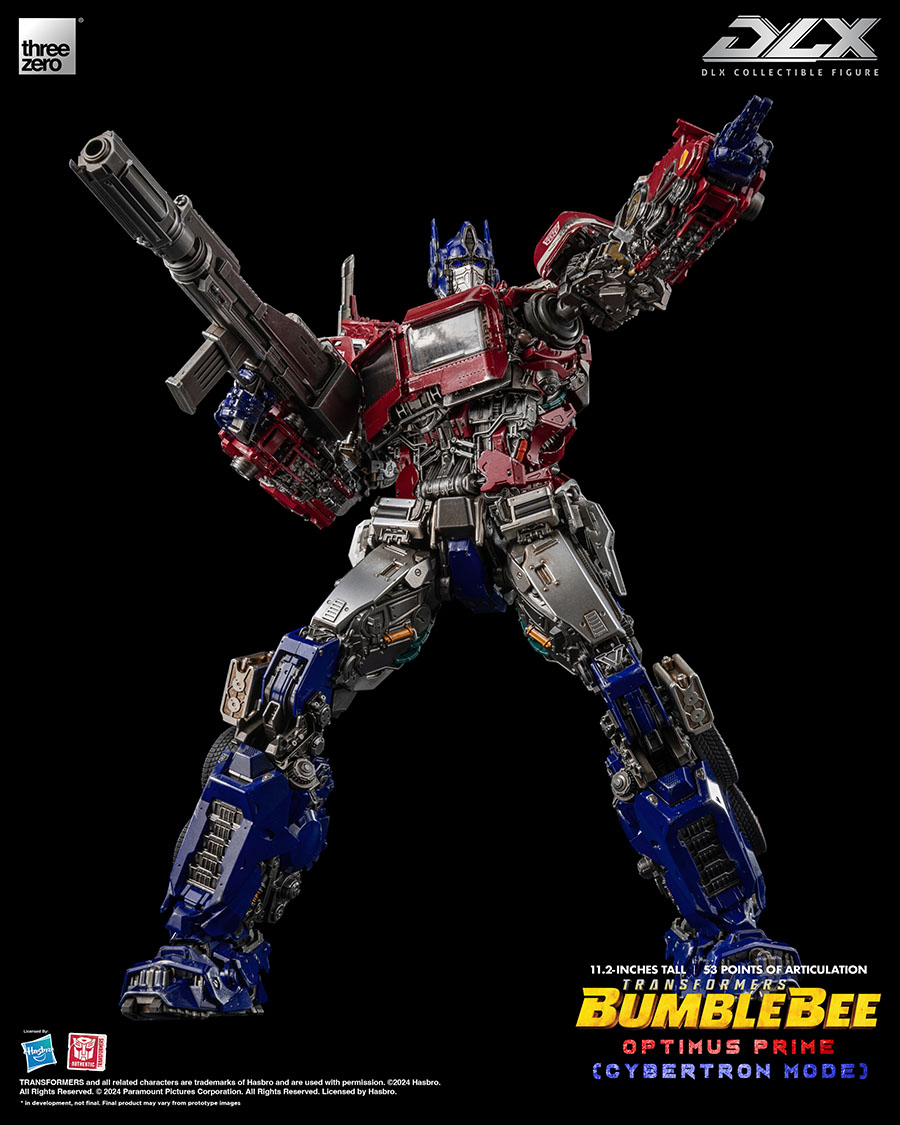 Transformers Bumblebee Deluxe Optimus Prime Cybertron Mode Action Figure