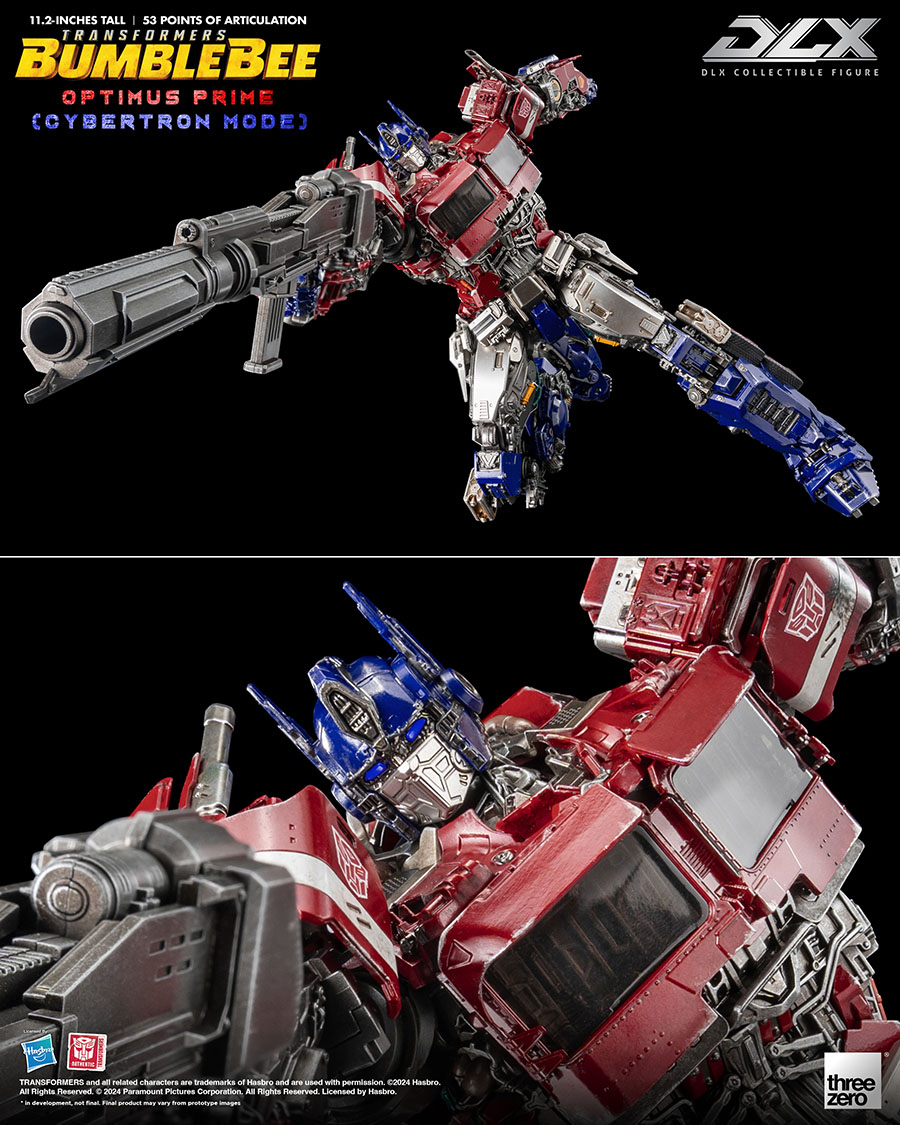 Transformers Bumblebee Deluxe Optimus Prime Cybertron Mode Action Figure