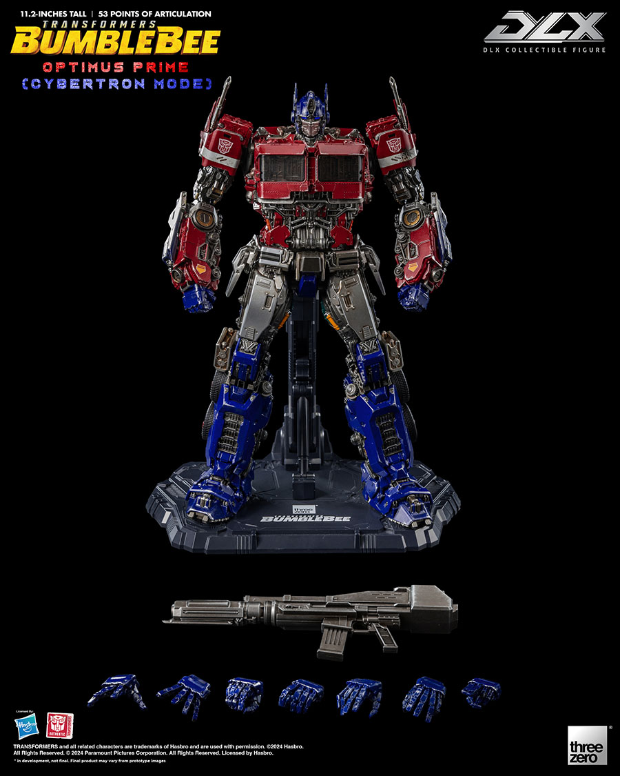 Transformers Bumblebee Deluxe Optimus Prime Cybertron Mode Action Figure