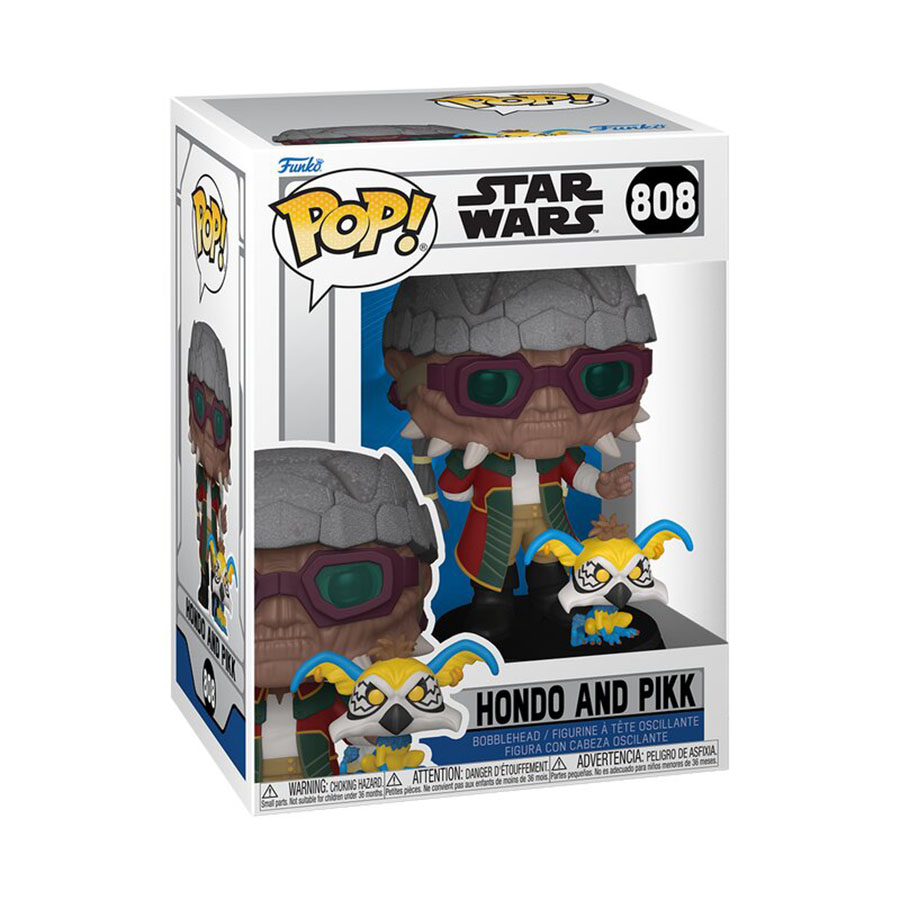 POP Star Wars Clone Wars Hondo & Pikk Vinyl Bobble Head