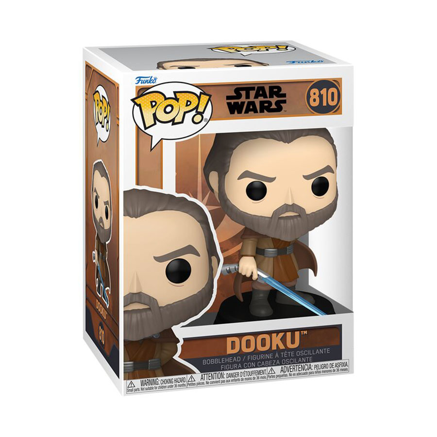 POP Stat Wars Tales Of The Jedi Dooku Vinyl Bobble Head