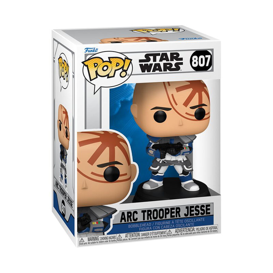 POP Star Wars Clone Wars Arc Trooper Jesse Vinyl Bobble Head