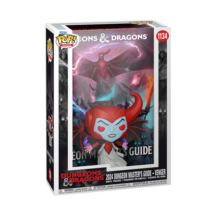 POP Book Cover Dungeon & Dragons Dungeon Masters Guide Venger Vinyl Figure
