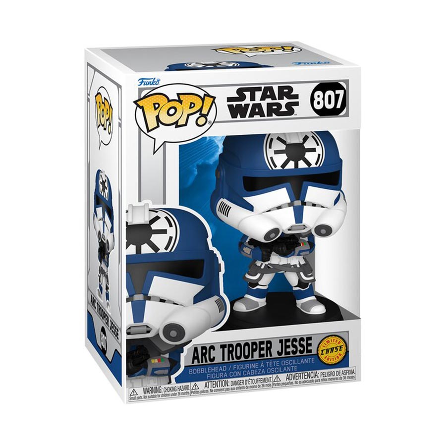 POP Star Wars Clone Wars Arc Trooper Jesse Chase Vinyl Bobble Head