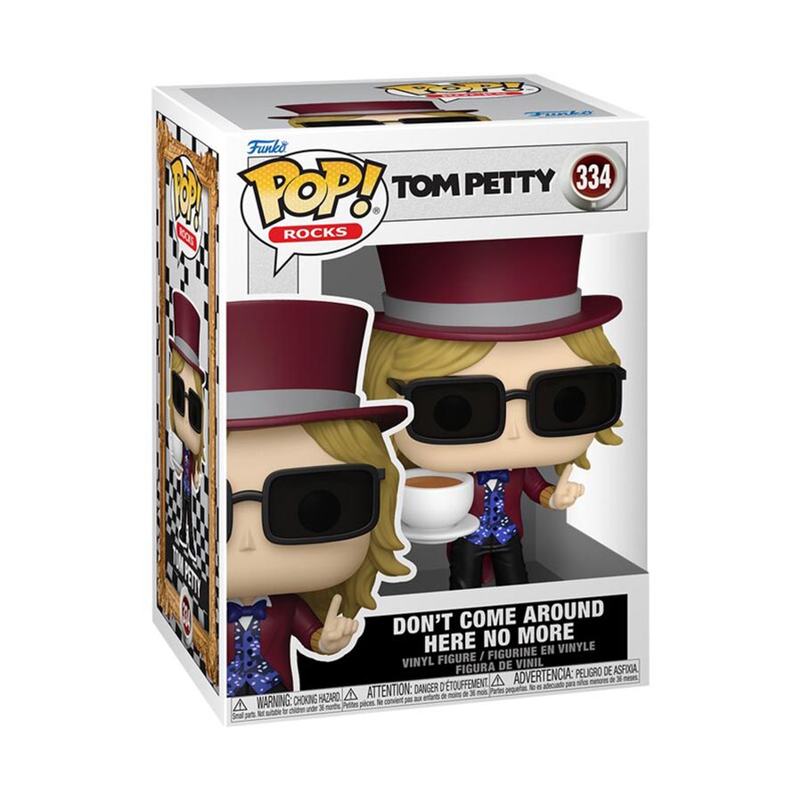POP Rocks Tom Petty Dont Come Around Here No More Vinyl Figure