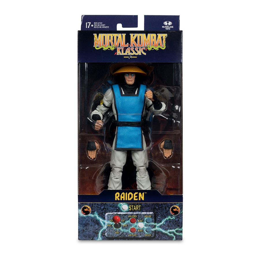 Mortal Kombat Klassics Wave 2 Raiden 7-Inch Scale Action Figure