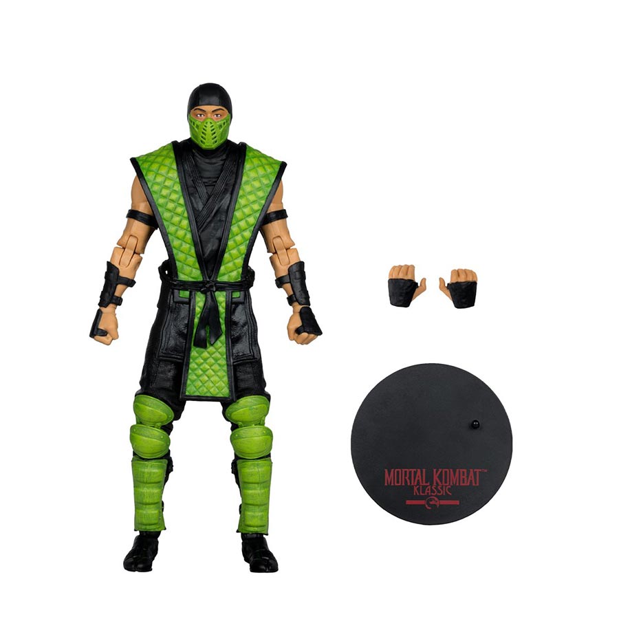 Mortal Kombat Klassics Wave 2 Reptile 7-Inch Scale Action Figure