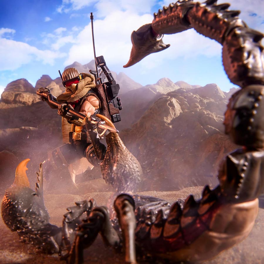 GI Joe Classified Series Cobra Desert Scorpion & SKRP1ON-25 6-Inch Action Figure