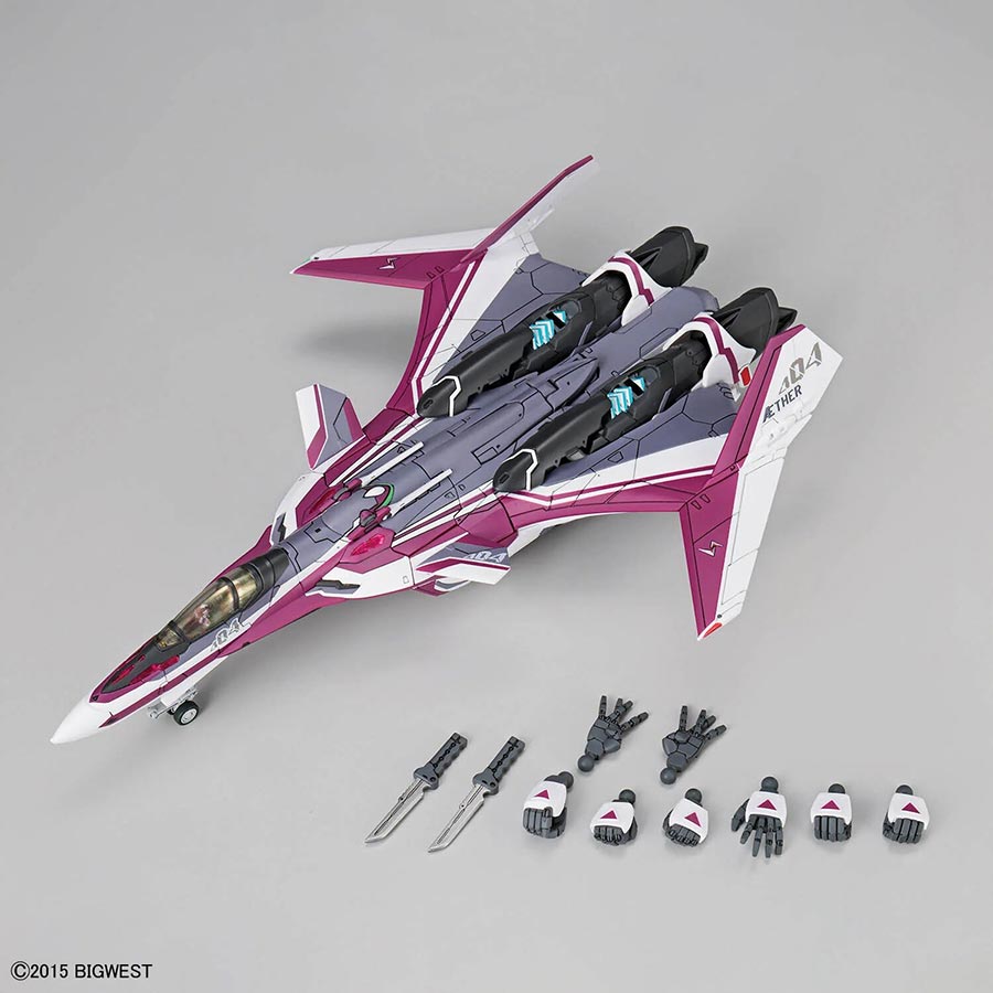 Macross High Grade 1/100 Kit #09 VF-31C Siegfried (Mirage Farina Jenius Use)