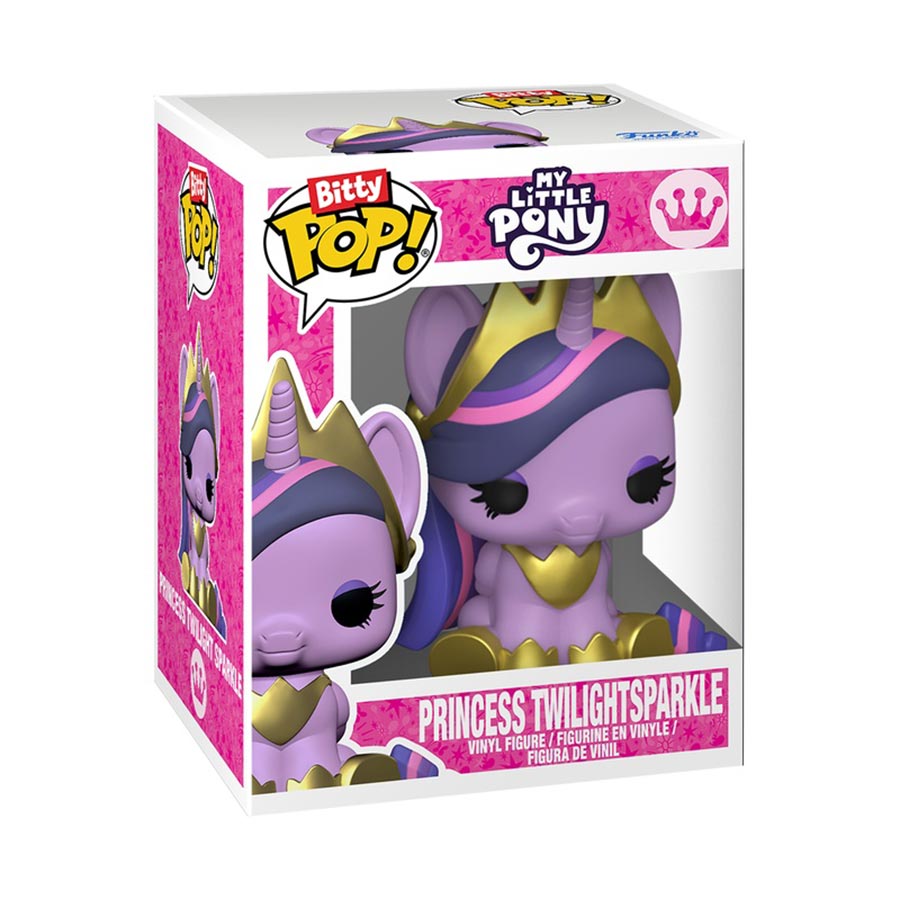 Bitty POP Town My Little Pony Castle Of Friendship & Princess Twilight Sparkle Vinyl Figure