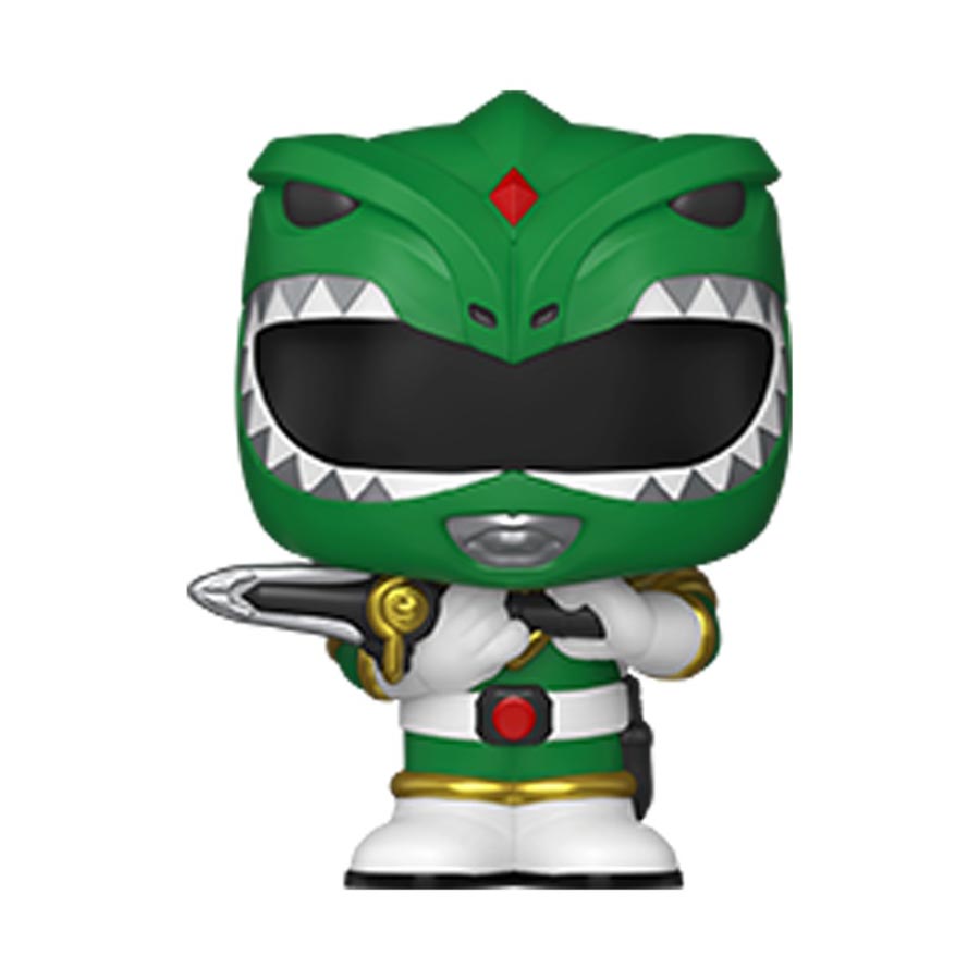 Bitty Bots Power Ranger Dragon Zord With Green Ranger Vinyl Figure