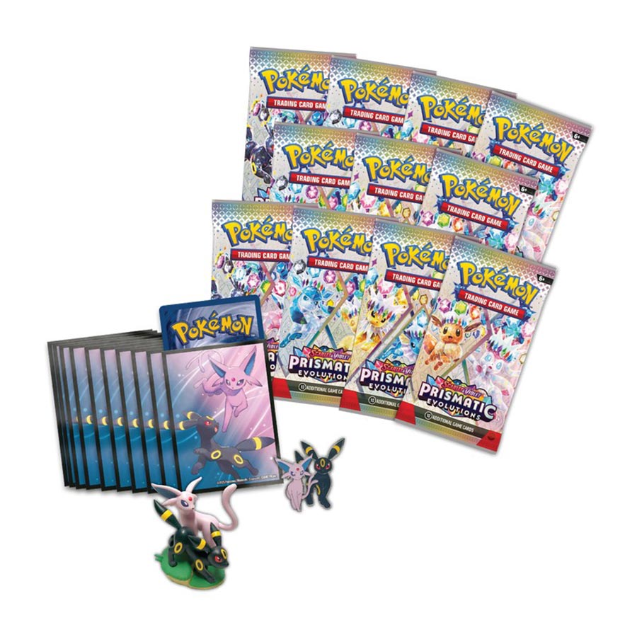 Pokemon Scarlet & Violet Prismatic Evolutions Premium Figure Collection