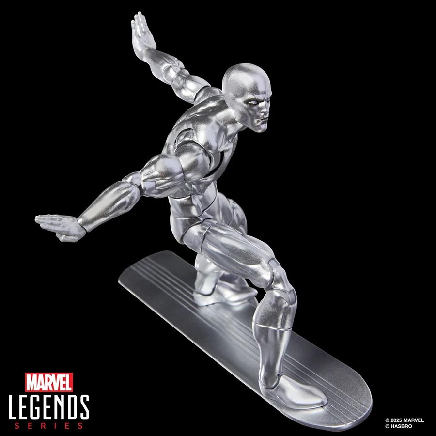 Marvel Legends Mini Comic The Silver Surfer 6-Inch Action Figure