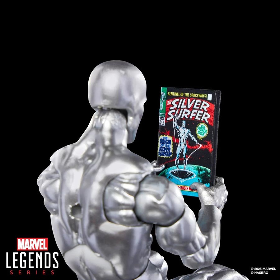 Marvel Legends Mini Comic The Silver Surfer 6-Inch Action Figure
