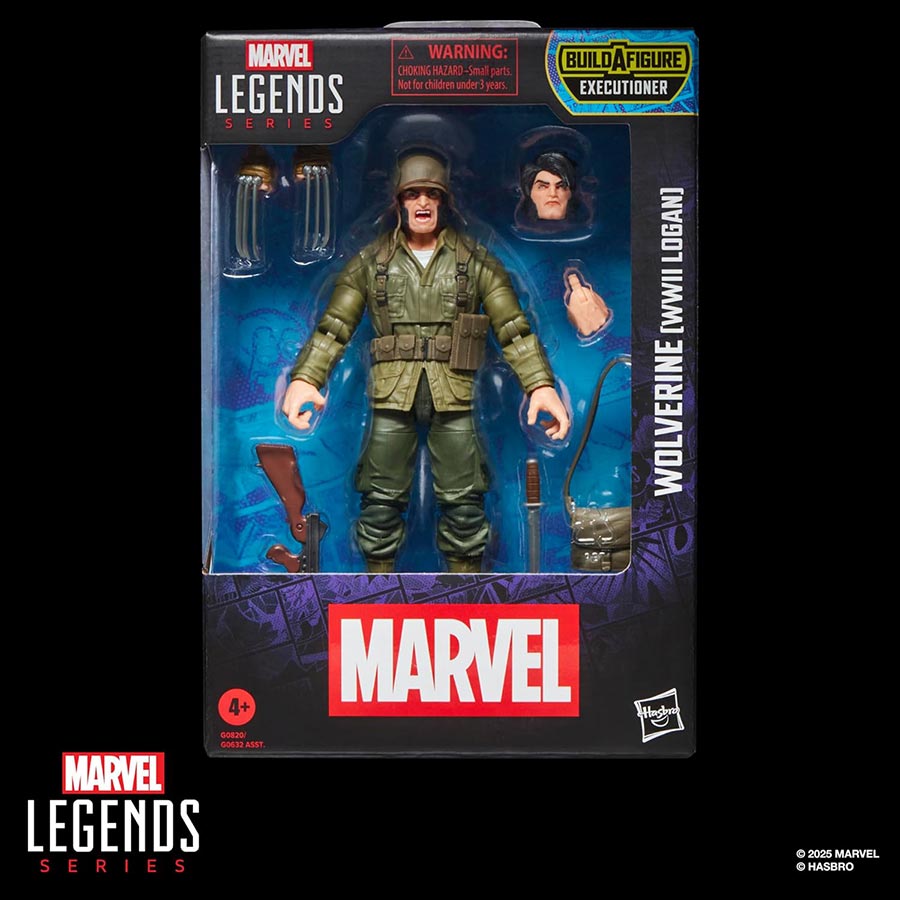 Marvel Legends Wolverine WWII Logan 6-Inch Action Figure
