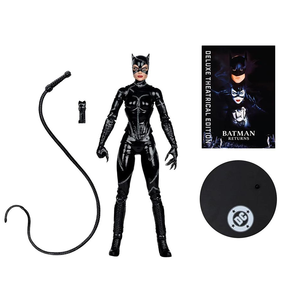 DC McFarlane Multiverse Deluxe Theatrical Edition Batman Returns Catwoman 7-Inch Action Figure