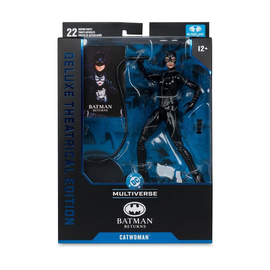 DC McFarlane Multiverse Deluxe Theatrical Edition Batman Returns Catwoman 7-Inch Action Figure