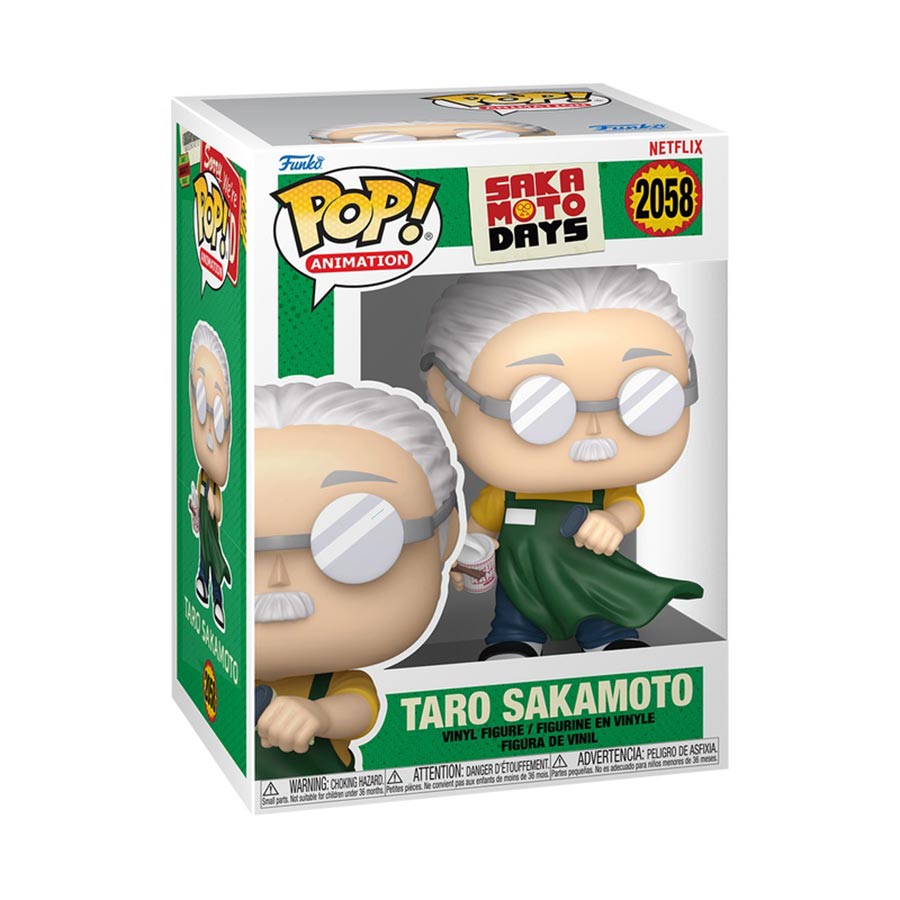 POP Animation Sakamoto Day Taro Sakamoto Vinyl Figure