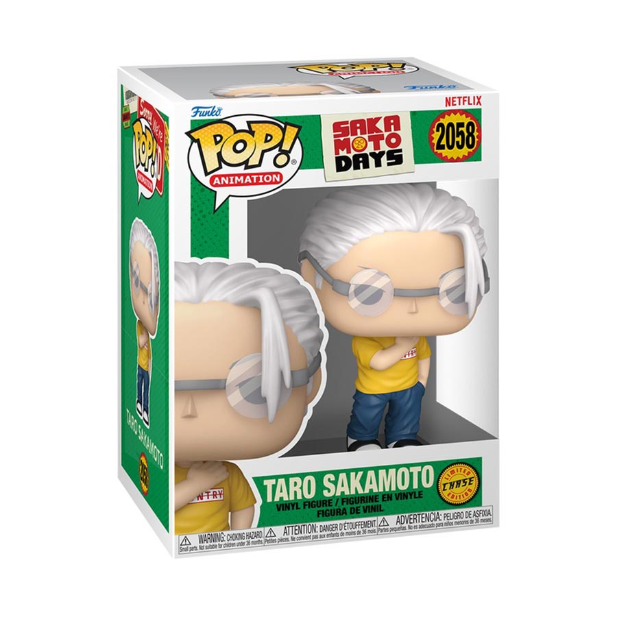 POP Animation Sakamoto Day Taro Sakamoto Chase Vinyl Figure