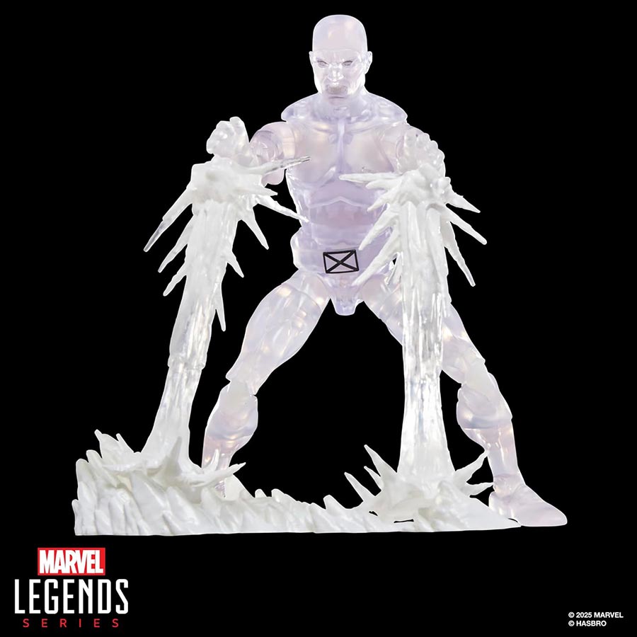 Marvel Legends Secret Wars Ice Man 6-Inch Action Figure