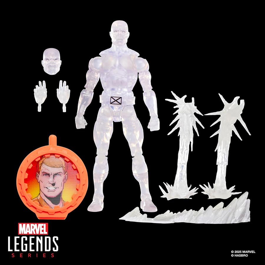 Marvel Legends Secret Wars Ice Man 6-Inch Action Figure