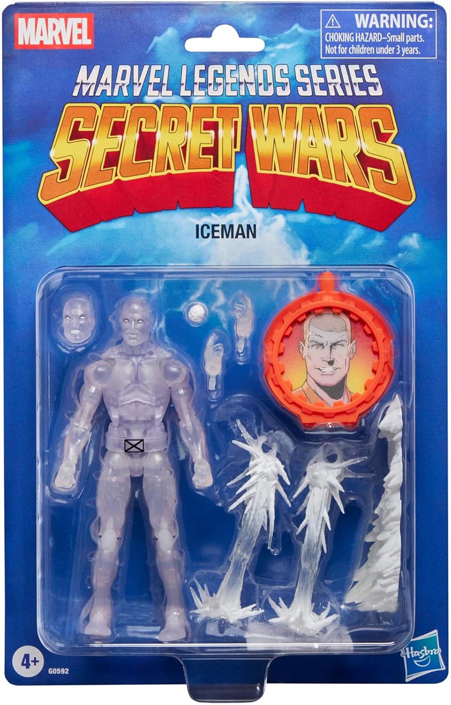 Marvel Legends Secret Wars Ice Man 6-Inch Action Figure
