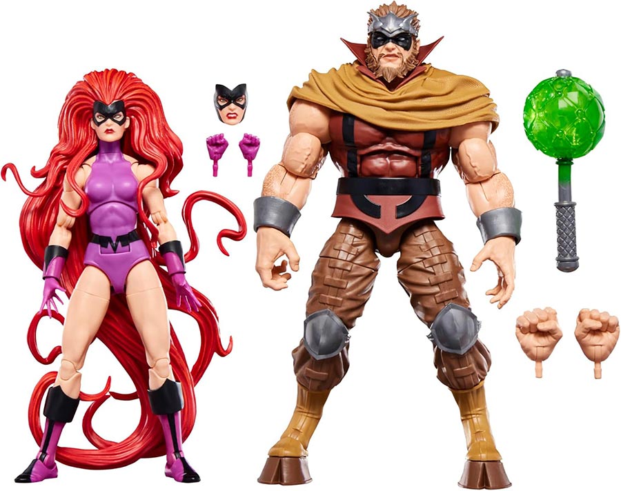 Marvel Legends Inhumans Medusa And Marvels Gorgon 6-Inch 2-Pack Action Figure