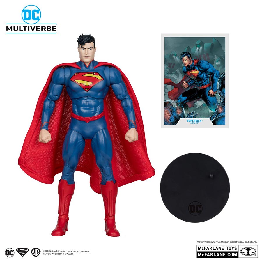 DC Multiverse New 52 Superman 7-Inch Action Figure