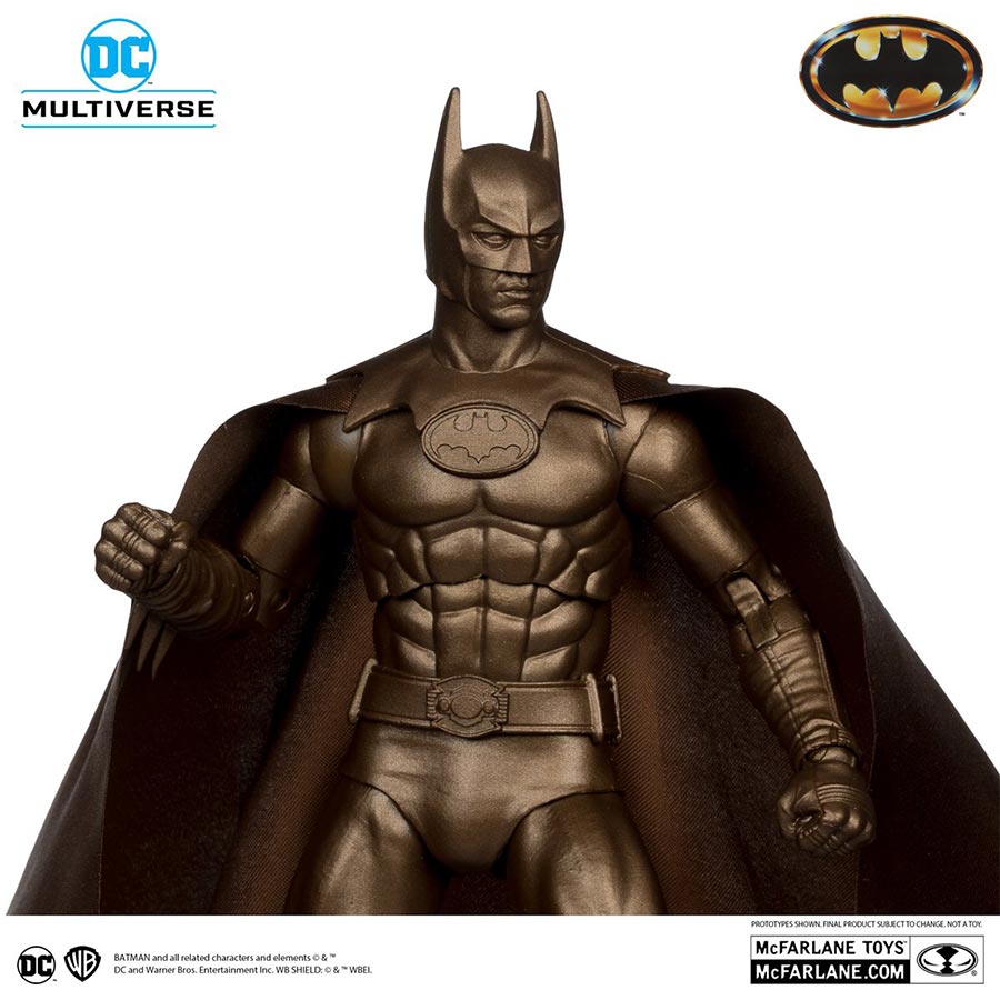 DC Multiverse Batman 1989 Batman Bronze Platinum Edition 7-Inch Action Figure