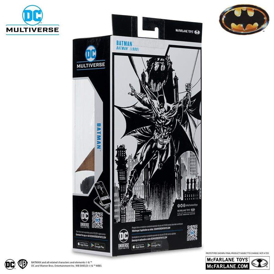DC Multiverse Batman 1989 Batman Bronze Platinum Edition 7-Inch Action Figure