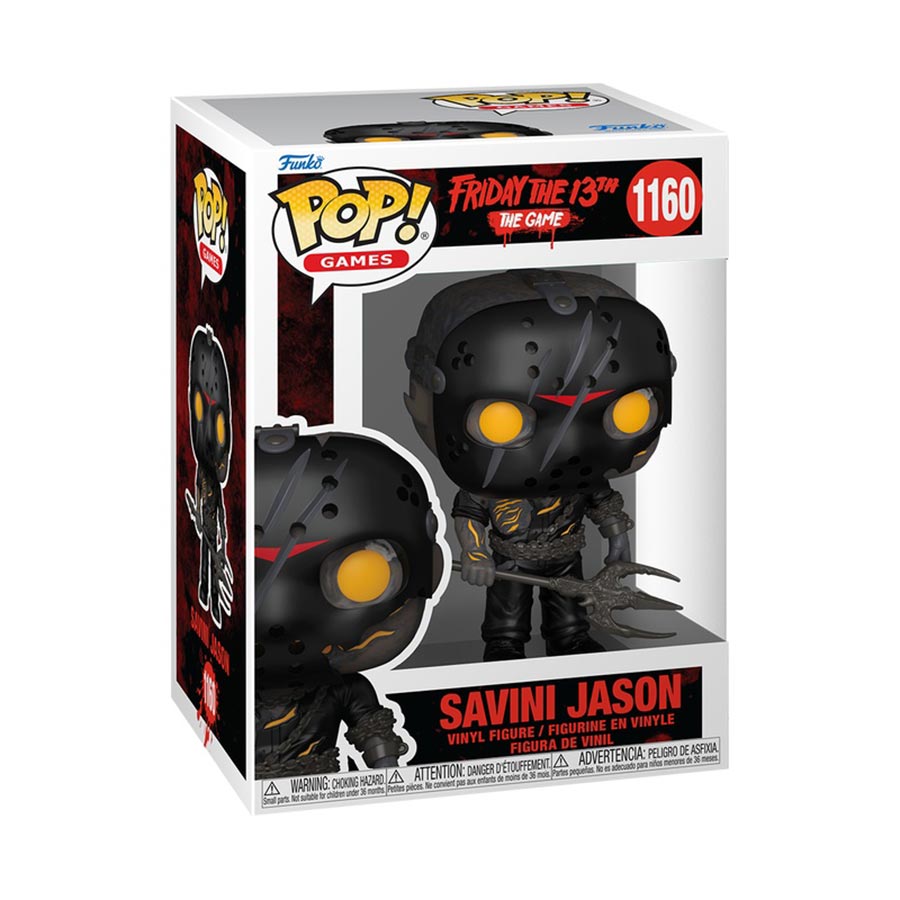 POP Games Friday The 13th The Game Savini Jason Vinyl Figure