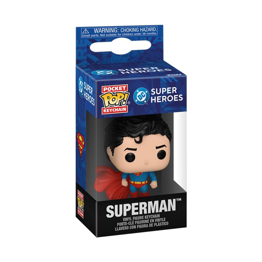 POP Keychain DC New Classics Superman Vinyl Figure