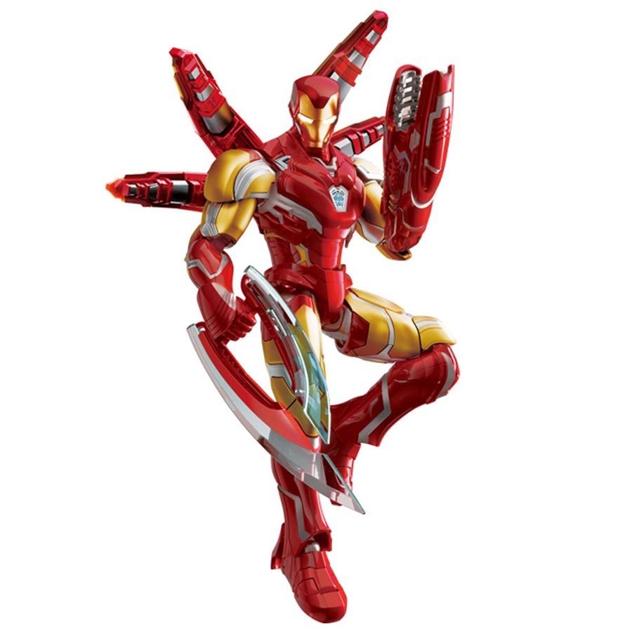 Blokees Marvel Infinity Saga Iron Man MK85 Champion Class Model Kit