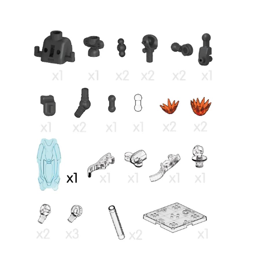 Blokees Marvel Infinity Saga Iron Man MK85 Champion Class Model Kit