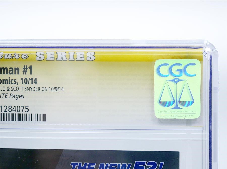 Batman Vol 2 #1 Cover L 1st Ptg Regular Greg Capullo Cover CGC Signature Series 9.8 Signed By Scott Snyder & Greg Capullo